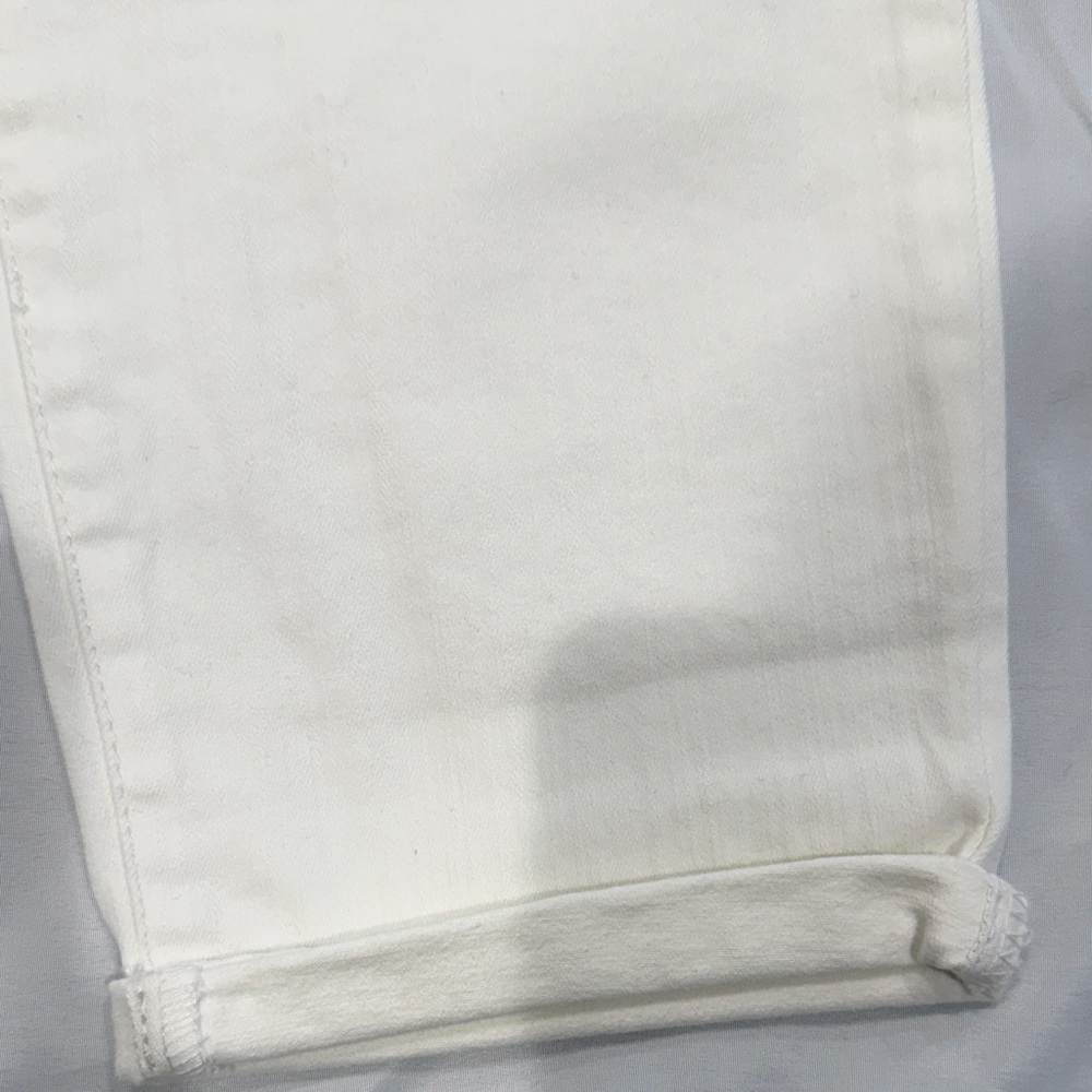 NWT Jessica Simpson Soft Sculpt Rolled Crop Skinny White Jeans—12/31 - Picture 5 of 15